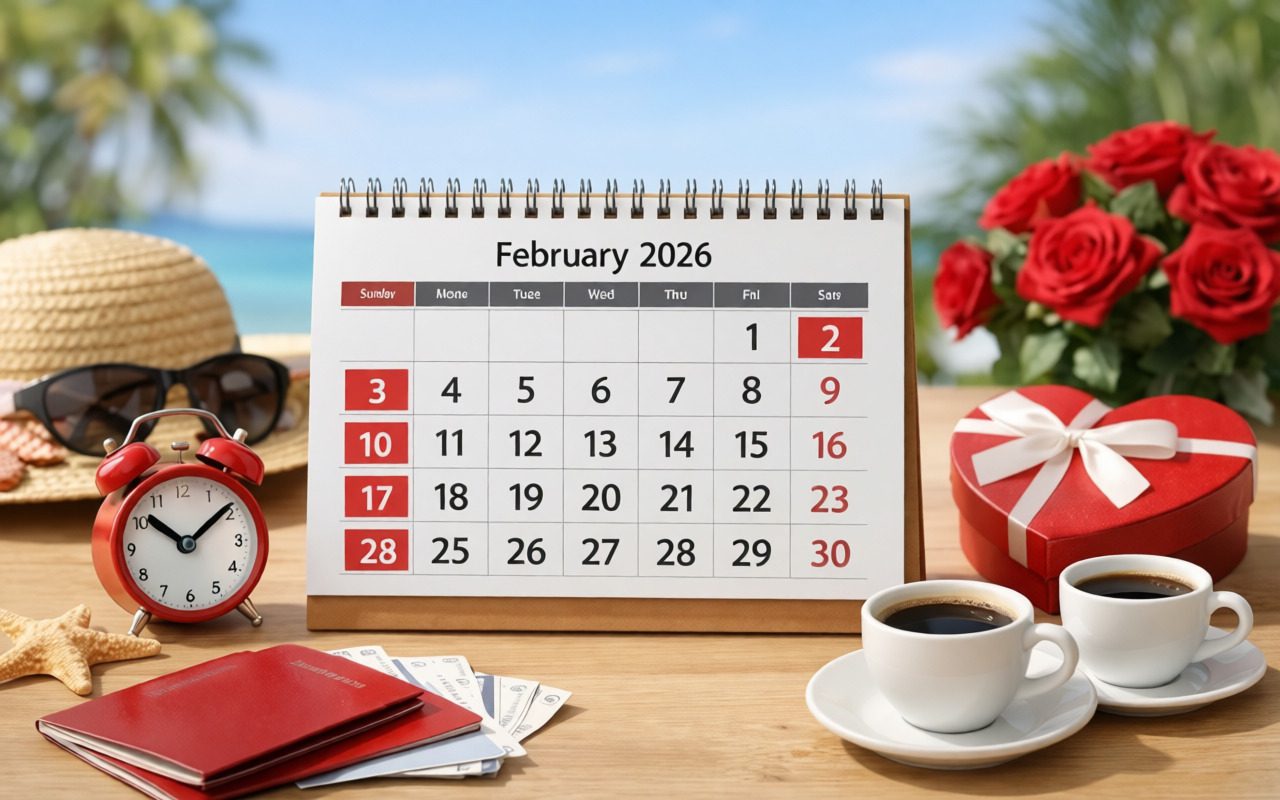 Daftar Libur Februari 2026, Cek Jumlah Tanggal Merahnya