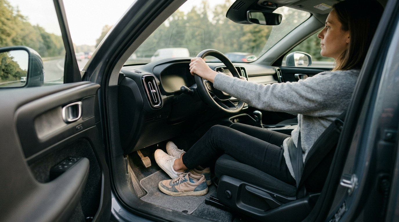 Jangan Simpan Sepatu di Bawah Jok Pengemudi, Ini Risiko yang Sering Diremehkan