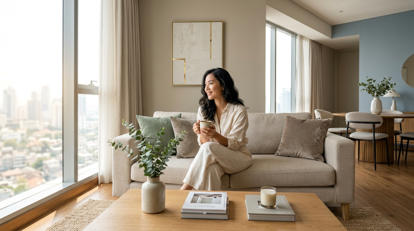 Rahasia Warna Cat yang Jarang Disadari: 6 Pilihan Elegan yang Membuat Apartemen Terlihat Lebih Mewah