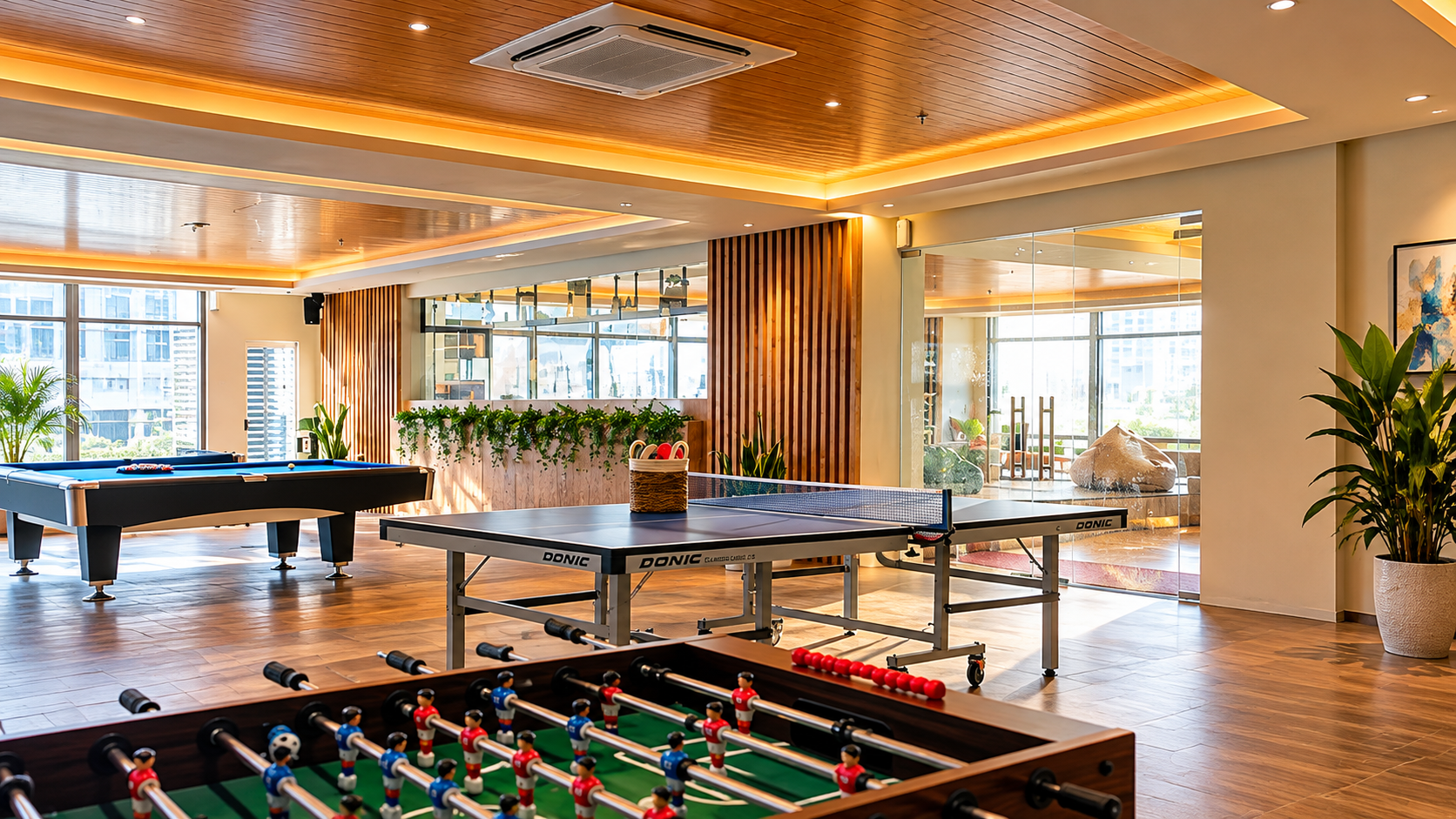 Game Room & Entertainment Hub: Menikmati Waktu Luang Tanpa Harus Keluar Apartemen