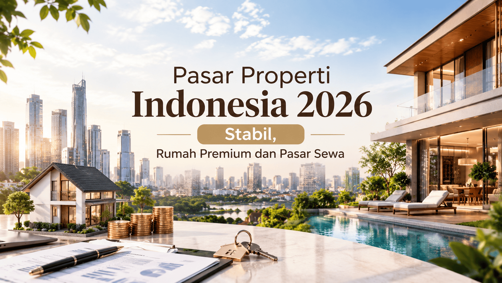 Properti Indonesia 2026: Pasar Tetap Stabil, Rumah Mewah Mulai Kehilangan Momentum